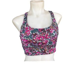 Lululemon Floral Sports Bra Size8